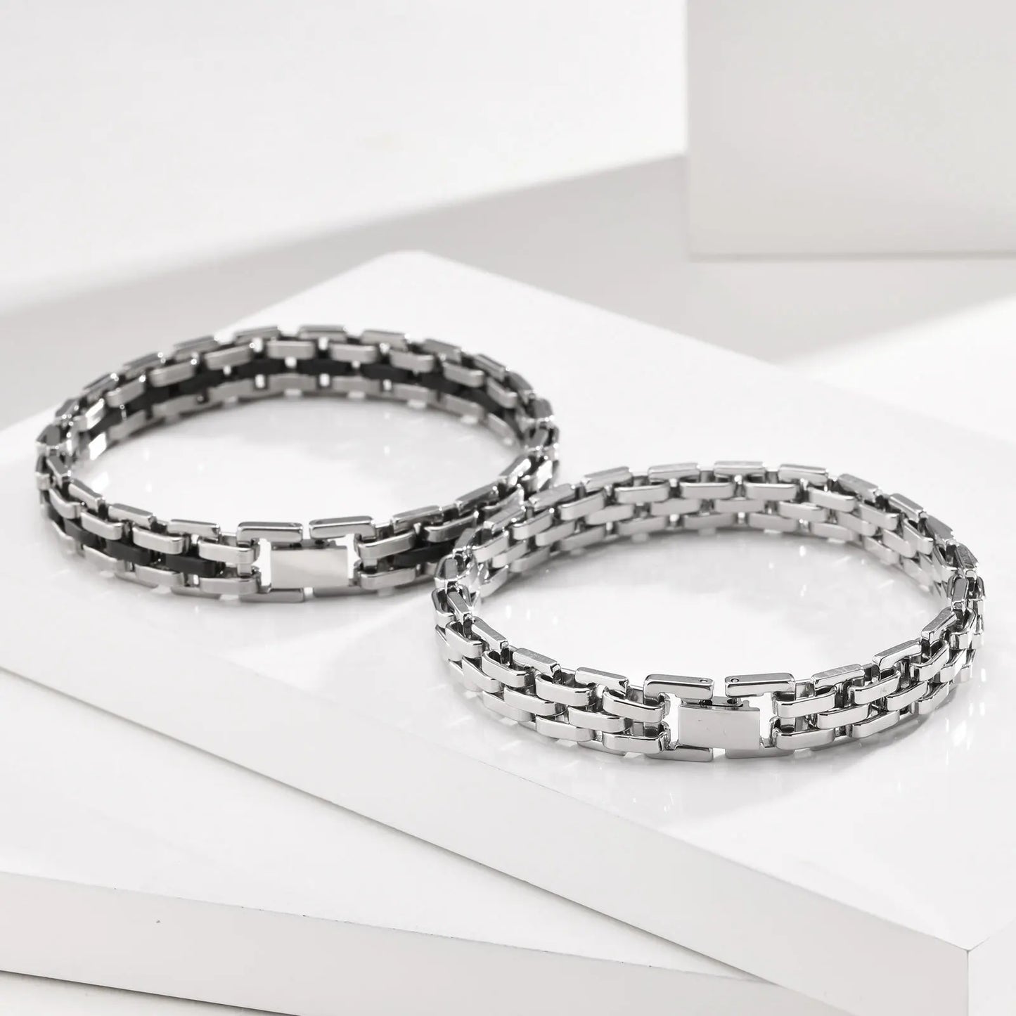 Bracelet homme acier inoxydable