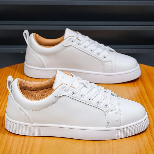 Chaussures décontractées a semelle rouge pour hommes