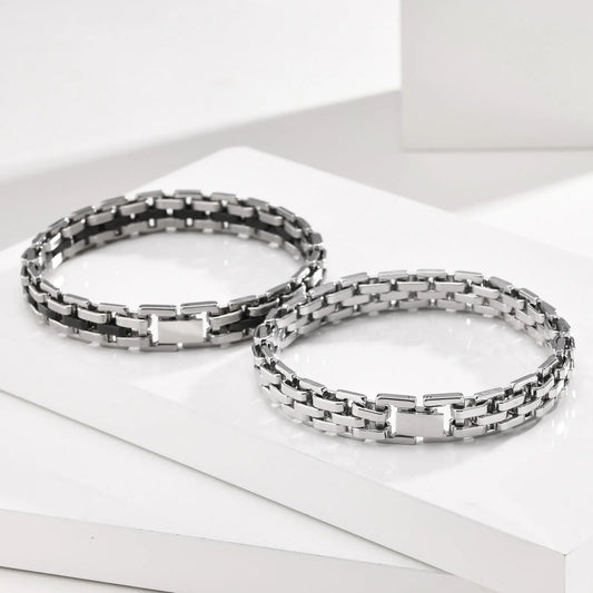 Bracelet homme acier inoxydable