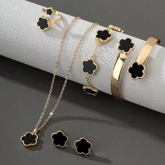 bracelet en or a fleure