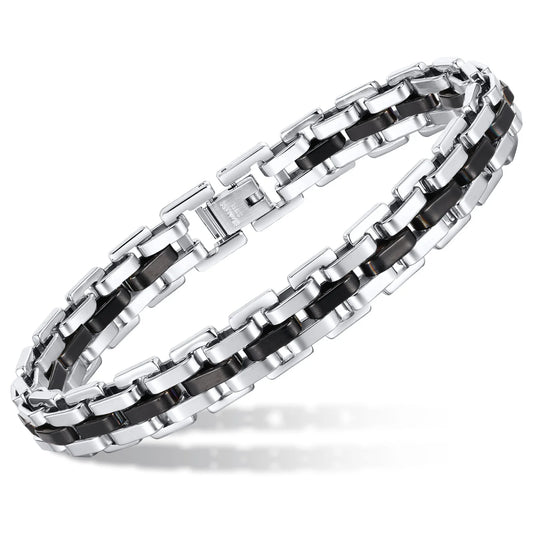 Bracelet homme acier inoxydable